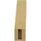 Ekena Millwork 3-inch W x 8-inch D x 12-inch H Ridgewood Rough Cedar Woodgrain TimberThane Knee Brace, Primed BRCUR03X08X12RIDRCPR - alternate 6